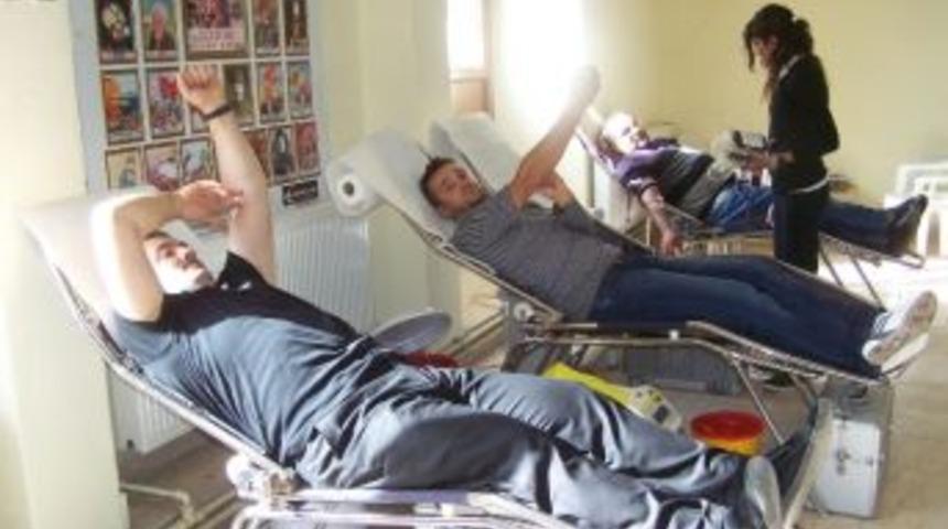 Korkuteli&rsquo;nde Kan Bağışı Kampanyası