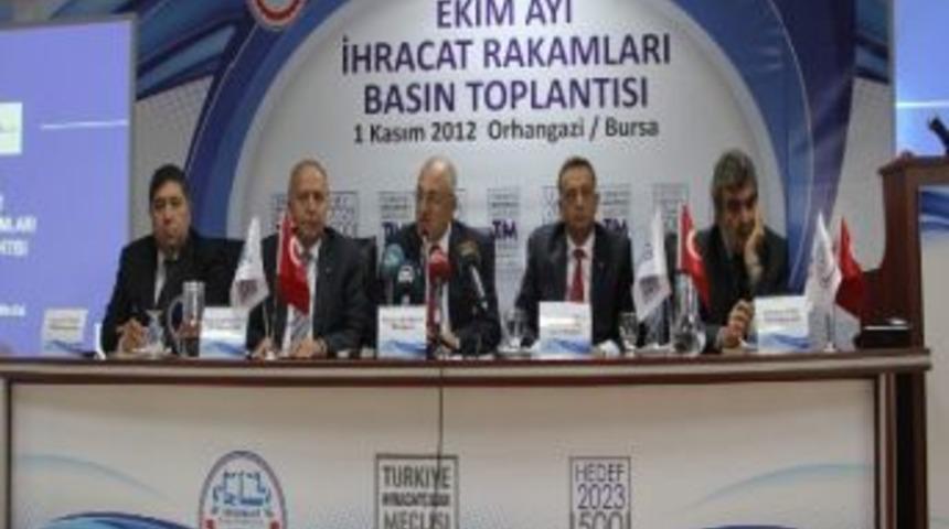 Ekim Ayında İhracat Rakamları D&uuml;şt&uuml;