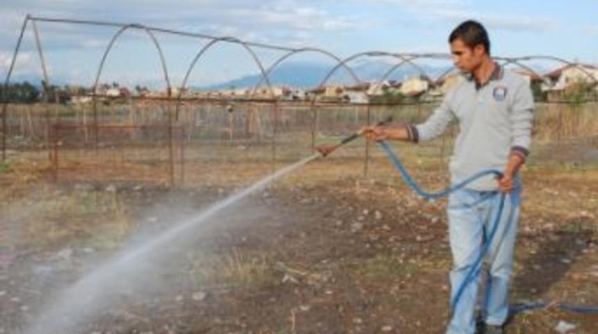 Kurban satış, kesim yerleri dezenfekte edildi