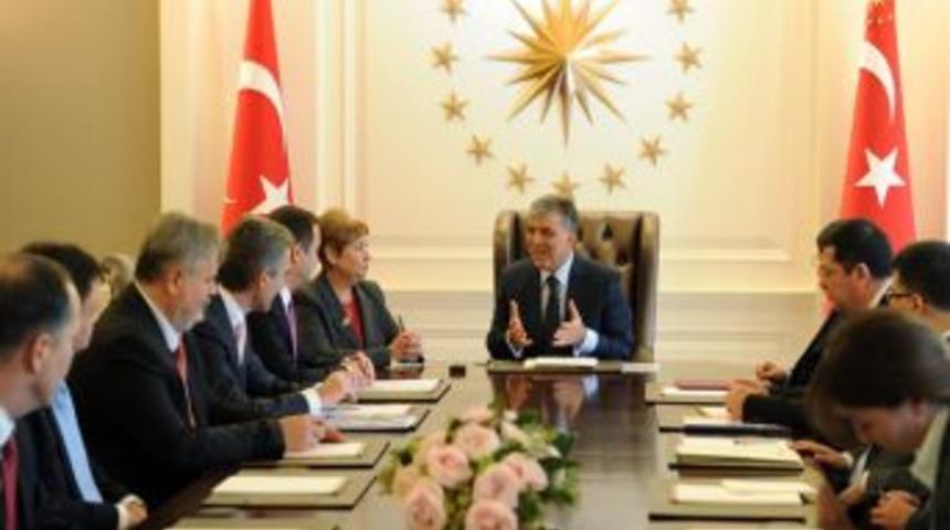 Moldova Başbakanı Filat &Ccedil;ankaya K&ouml;şk&uuml;'nde