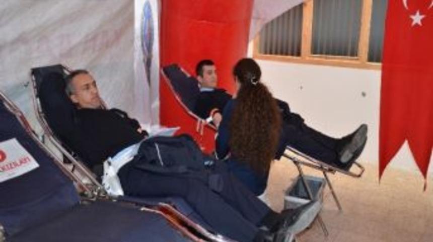 Erzincan Emniyeti&rsquo;nden Kan Bağışı