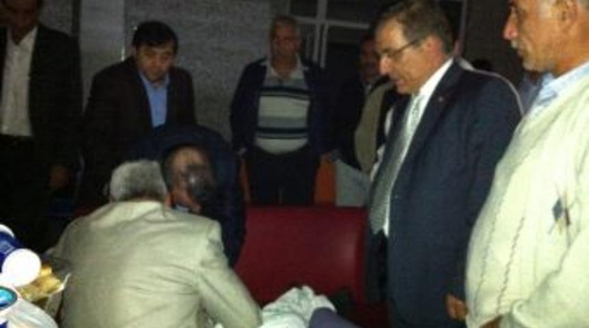 Ak Partililer, Yavuzselim Ve Ulus Mahallelerinde &Ccedil;ıkan Olaylarda Yaralanan İlker Kaya&rsquo;nın Ailesini Yalnız Bırakmadı