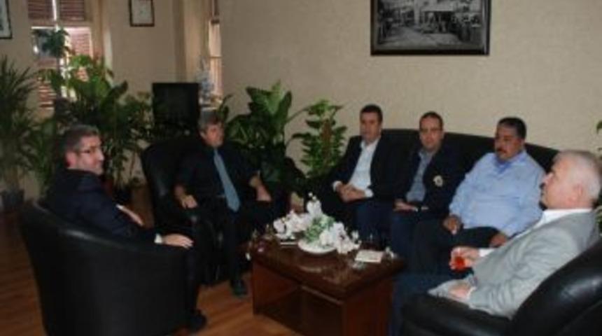 Askon'dan Kaymakam &Ccedil;ınar'a Ziyaret