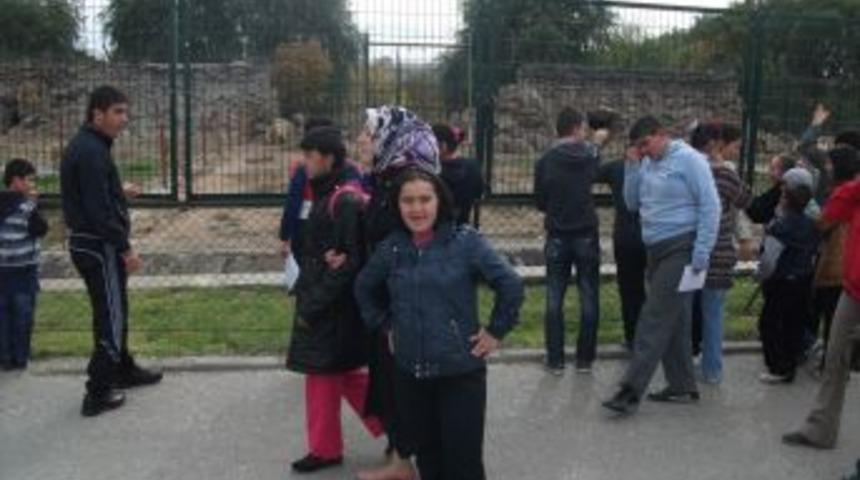 &Ccedil;ubuk Aile Yaşam Merkezi &Uuml;yesi Engelliler Hayvanat Bah&ccedil;esini Gezdi