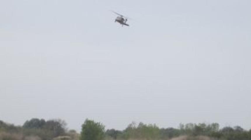 Ergene Nehri’nde Akıntıya Kapılan Beytullah Demircan’ı Bulmak İçin Tsk’ya Ait Helikopter Arama Çalışması Yaptı