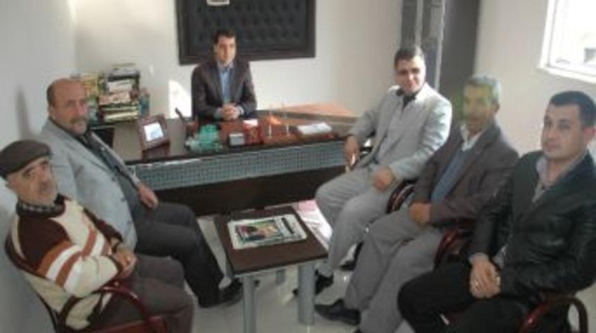 Şehit Aileleri Ve Gaziler Ak Parti&rsquo;yi Ziyaret Etti