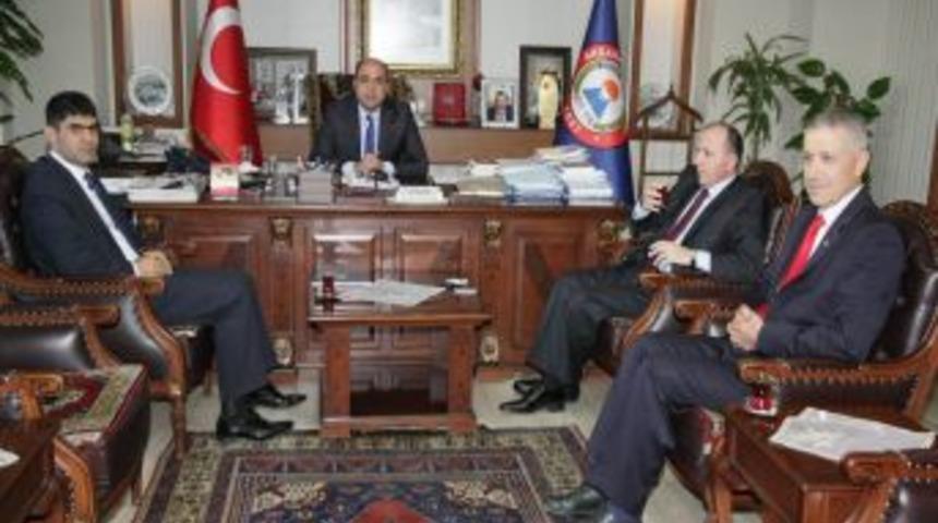 SGK Başkanı Acar, Başkan Palta&rsquo;yı Ziyaret Etti