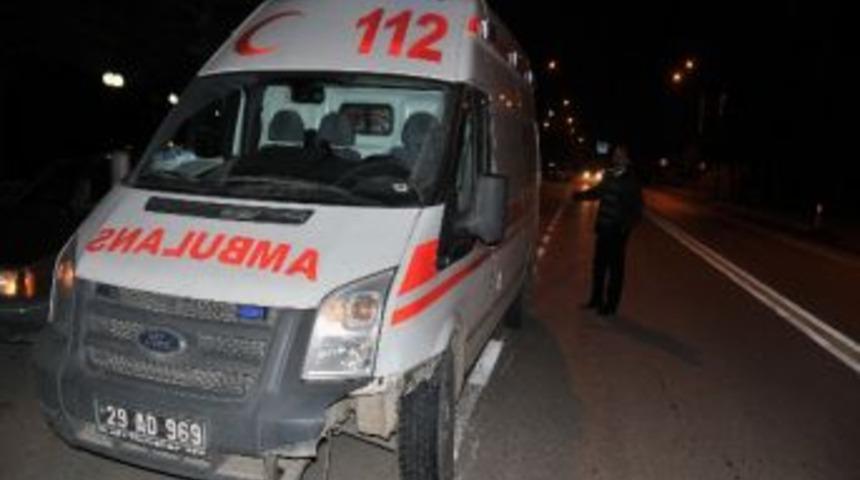 Ambulans sonu oldu!