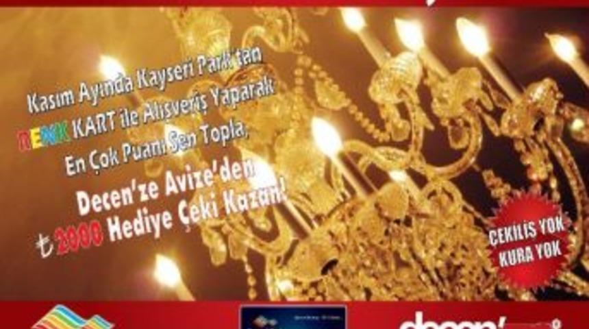 Kayseri Park Renk Kart Kazandırıyor