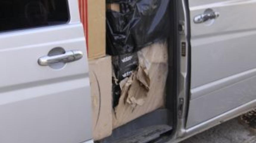 Amasya'da Ka&ccedil;ak Sigara Operasyonu