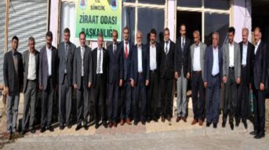 Ziraat Odası Koordinasyon Toplantısı Sincik&rsquo;te Yapıldı