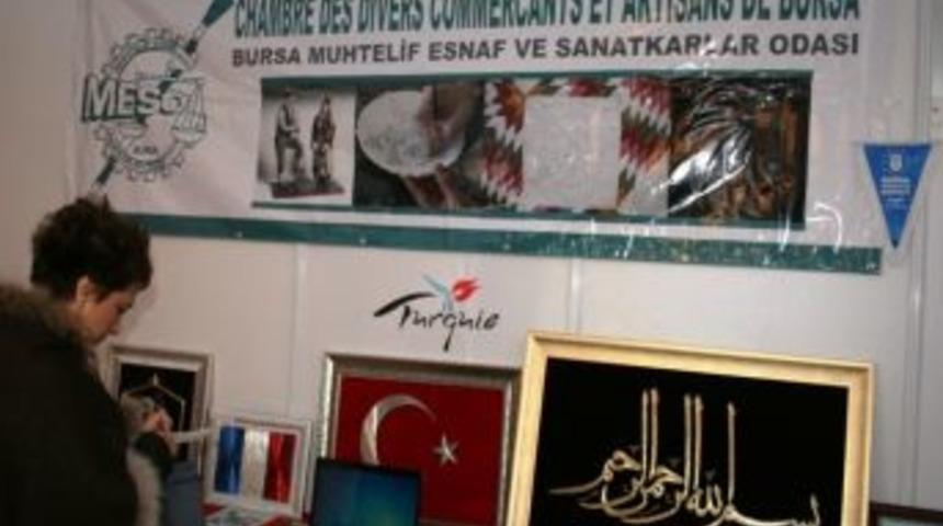 Fransızlar, T&uuml;rk El Işi &Uuml;r&uuml;nlerine Hayran Kaldı