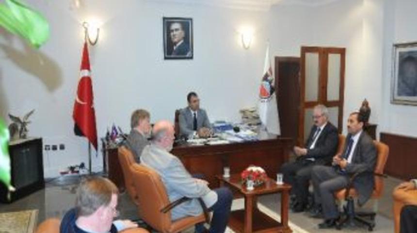 Alman İş Adamlarından Vali Toprak&rsquo;a Ziyaret