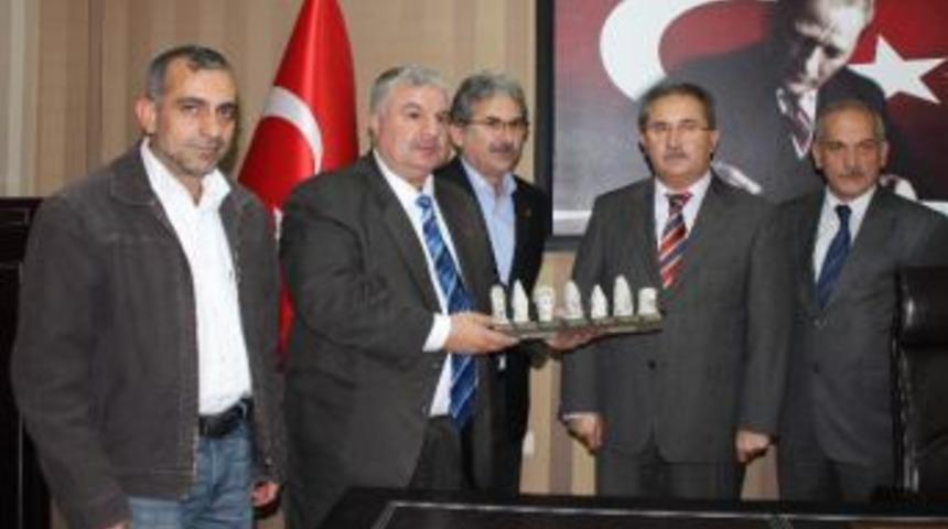 Gaziantep Vali Koordinat&ouml;r&uuml; Veysel Dalmaz&rsquo;a Teşekk&uuml;r Ziyareti