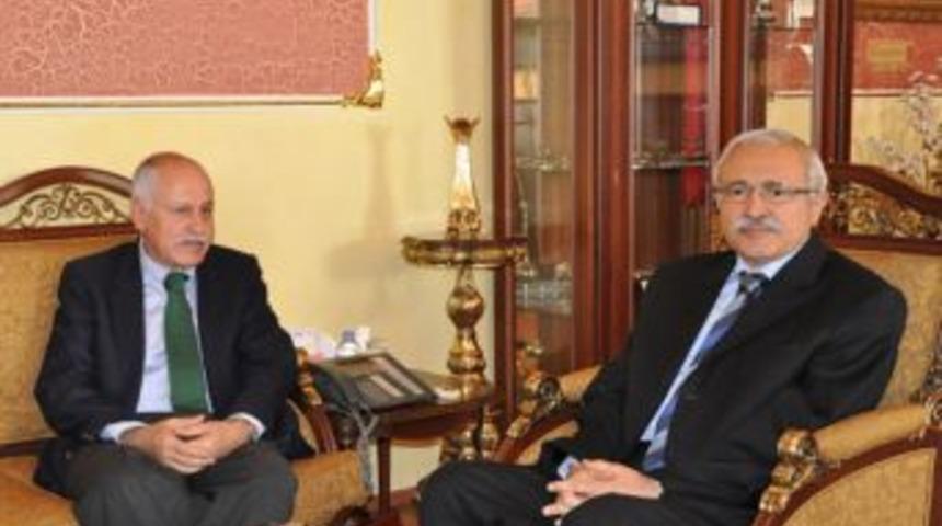 Dışişleri Bakanlığı M&uuml;steşar Yardımcısı G&ouml;ğ&uuml;ş, Sivas'ta