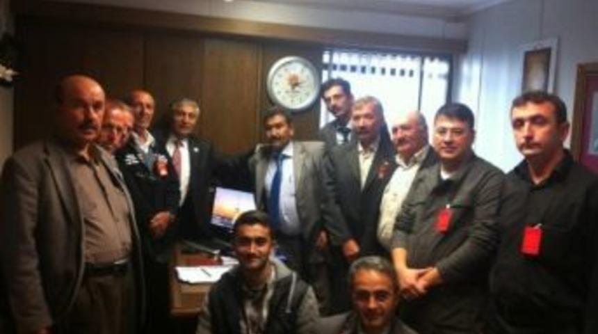 K&ouml;y Muhtarlarından Milletvekili Filiz&rsquo;e Teşekk&uuml;r Ziyareti