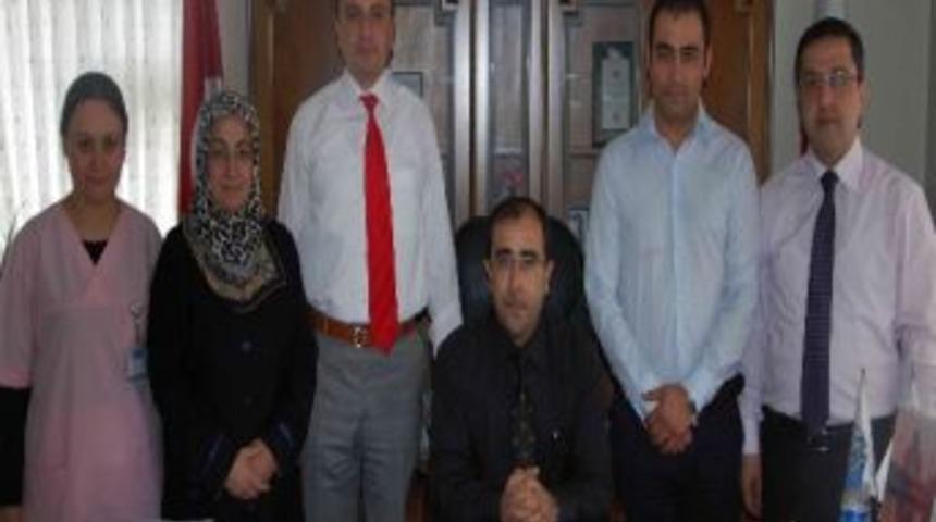 Do&ccedil;. Dr. İsmail Karakuyu Devlet Hastanesi'nde N&ouml;bet Değişimi