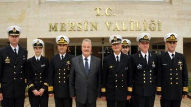 Alman Tuğamiral’den Serimer’e Ziyaret