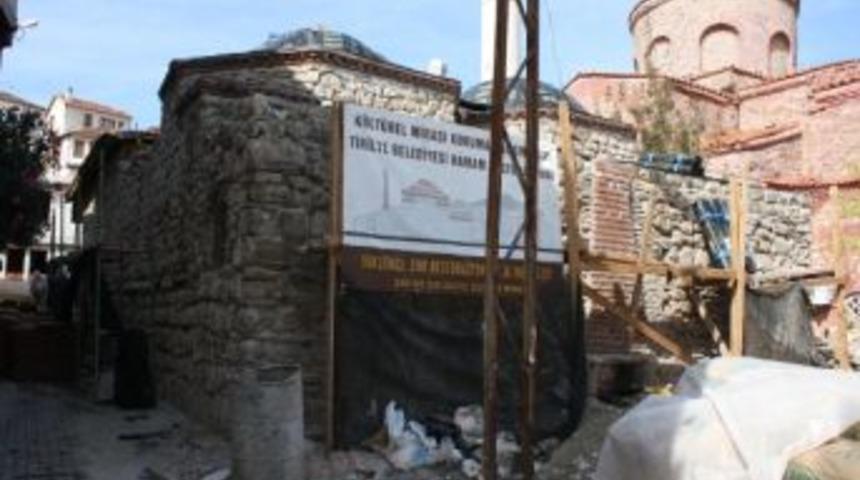 Tarihi Osmanlı Hamamı G&uuml;n Y&uuml;z&uuml;ne &Ccedil;ıkıyor