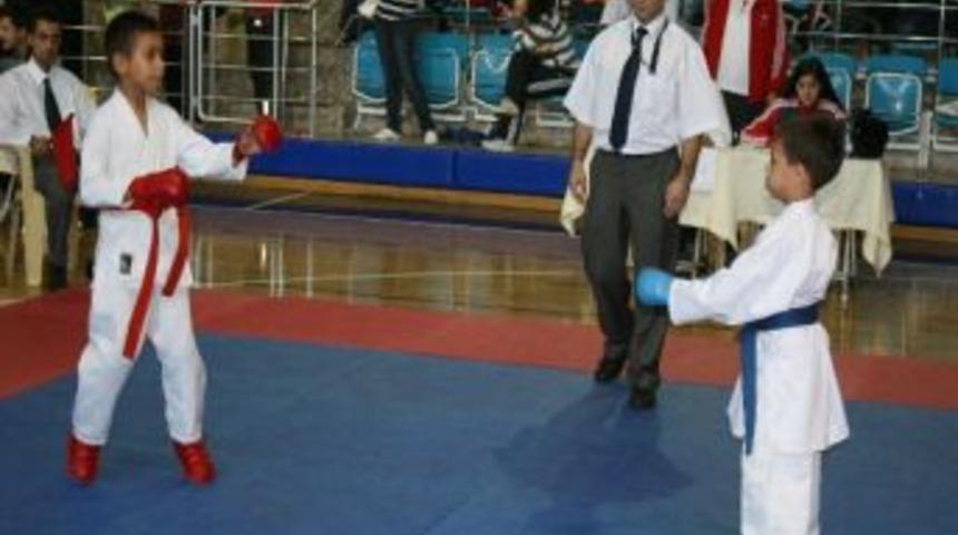 Karateciler Madalya İ&ccedil;in M&uuml;cadele Etti