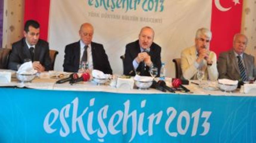 Eskişehir 2013 T&uuml;rk D&uuml;nyası K&uuml;lt&uuml;r Başkenti Logosu Tanıtıldı