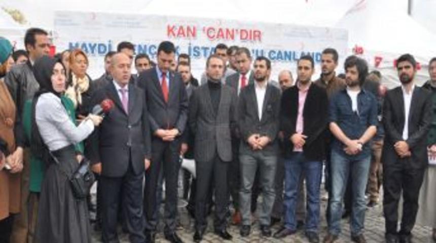 AK Parti&rsquo;den Kan Bağışı Kampanyası