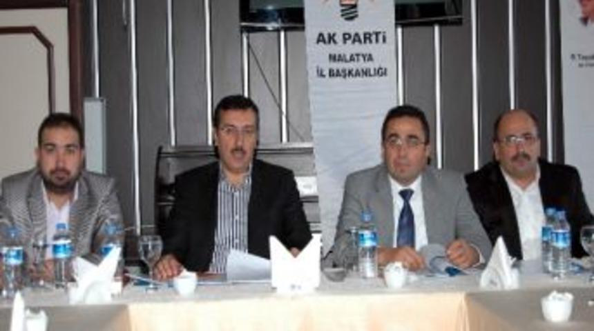 Ak Parti Malatya İl&ccedil;e Başkanları İstişare Toplantısı Yapıldı