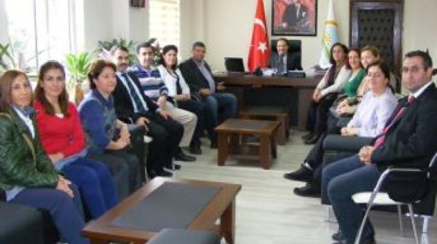 Organik Tarım Ekibinden Tarım M&uuml;d&uuml;rl&uuml;ğ&uuml;'ne Ziyaret