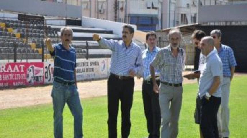 Nazilli Şehir Stadı Bakıma Alındı