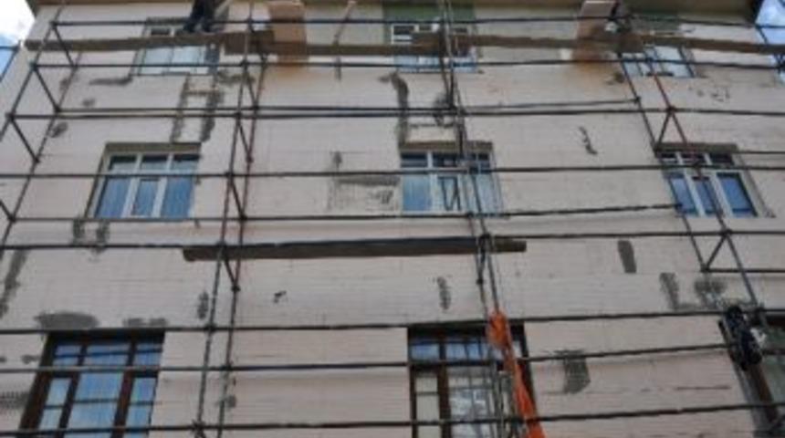 Kırıkkale'de Binalar Kışa Hazırlanıyor