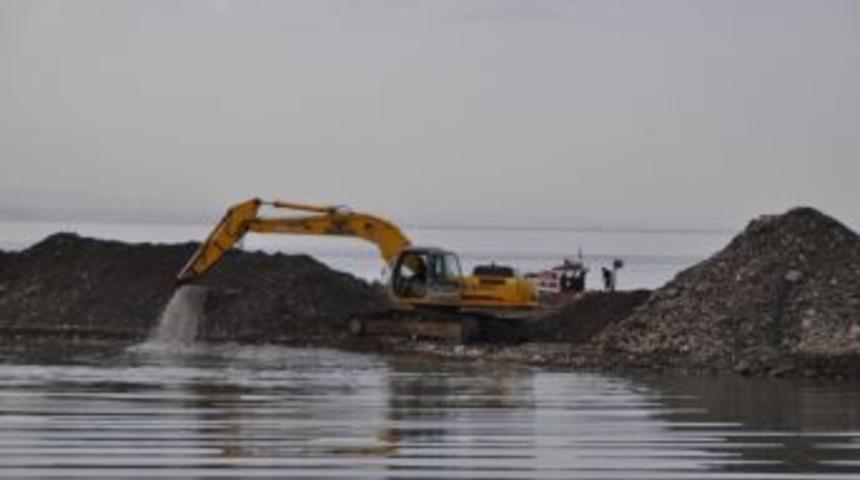 Alaplı &Ccedil;ayı ağzında &ccedil;alışma yapılıyor