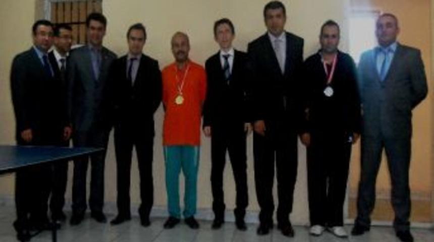 Iğdır&rsquo;da &lsquo;h&uuml;k&uuml;ml&uuml;ler Arası Masa Tenisi Turnuvası&rsquo;