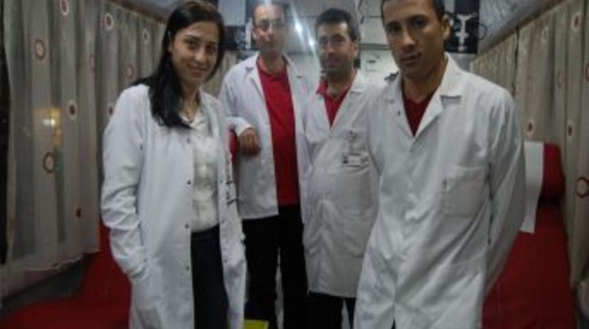 Merzifonlular Kan Bağışı I&ccedil;in Yarıştı