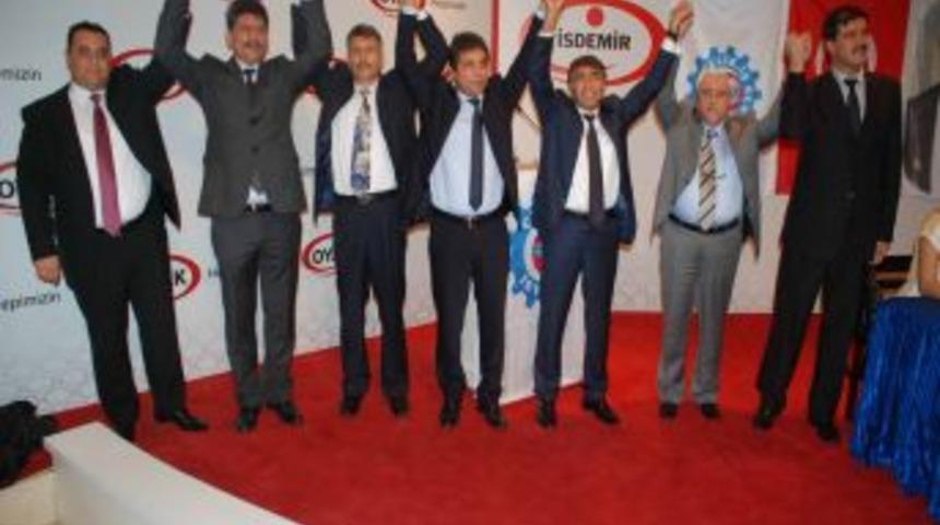 &Ccedil;elik-İş Sendikası İskenderun Şube Başkanlığı'na Metin &Ouml;nde Se&ccedil;ildi