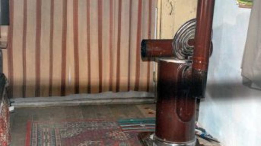 Yaşlı Kadın Sobadan Zehirlendi