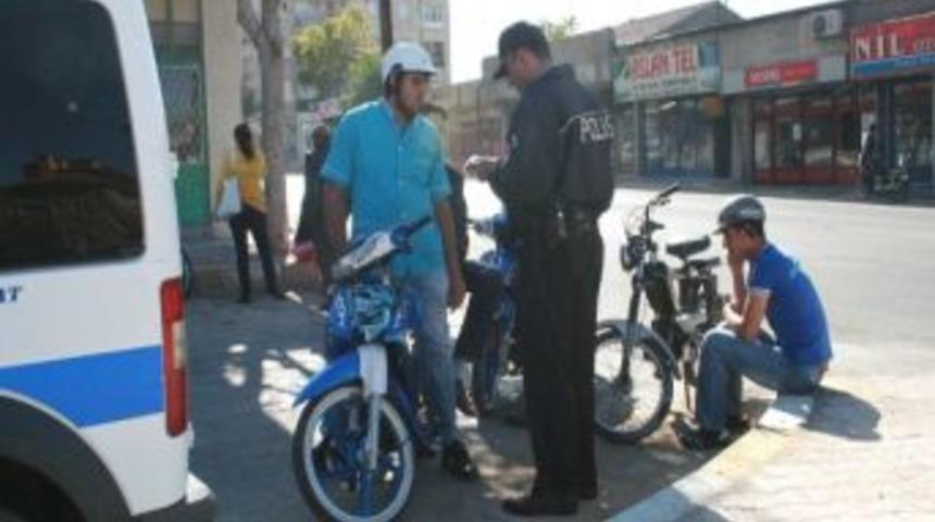 Karaman&rsquo;da Motosikletlere Sıkı Denetim