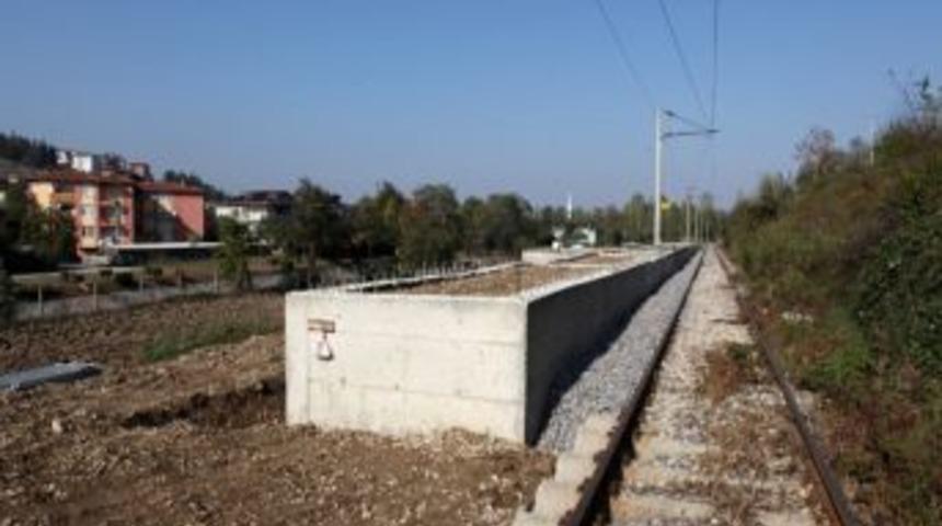 Sakarya'da Raylı Sistem İstasyon &Ccedil;alışmaları S&uuml;r&uuml;yor