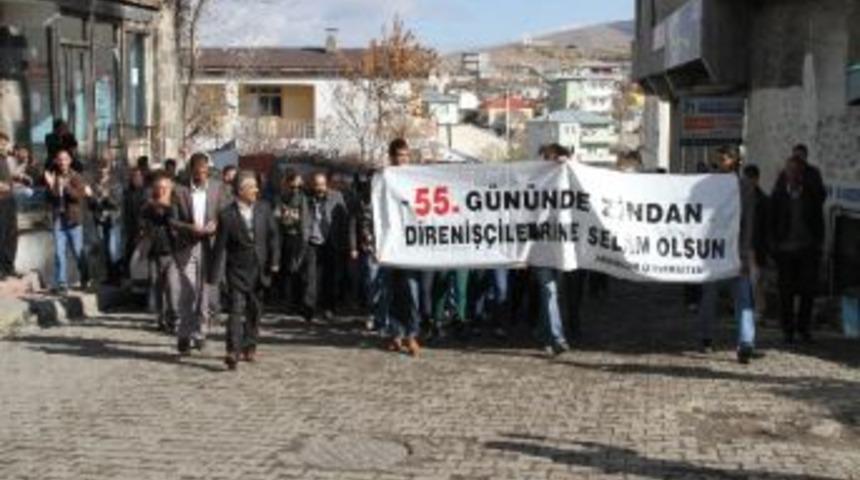 Ardahan&rsquo;da A&ccedil;lık Grevi Protestosu