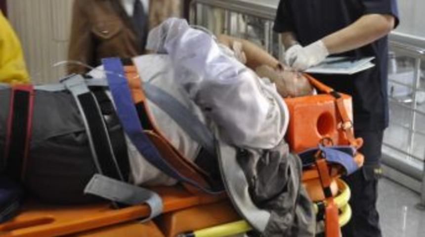 Su Deposundan D&uuml;şt&uuml; Ayağını Kırdı