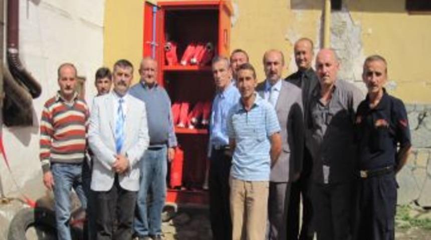 Bursa B&uuml;y&uuml;kşehir Belediyesi K&ouml;ylere Yangın Dolabı Kurdu