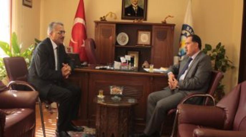 Orman B&ouml;lge M&uuml;d&uuml;r&uuml; Temur'dan Başkan Zenbilci'ye Ziyaret