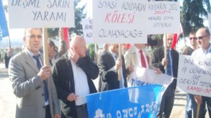 Giresun&rsquo;da Kamu-sen&rsquo;den Eylem