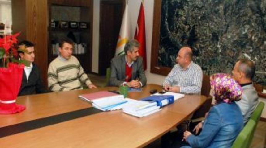 Dayınlar İlk&ouml;ğretim Okulu'ndan Başkan Saraoğlu'na Ziyaret