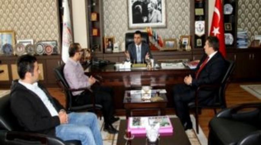 Başkan Aksoy&rsquo;a Att&rsquo;den Ziyaret