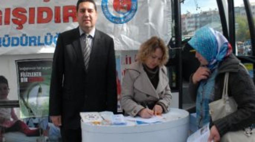 Halk Pazarı'nda Organ Bağışı Tanıtımı