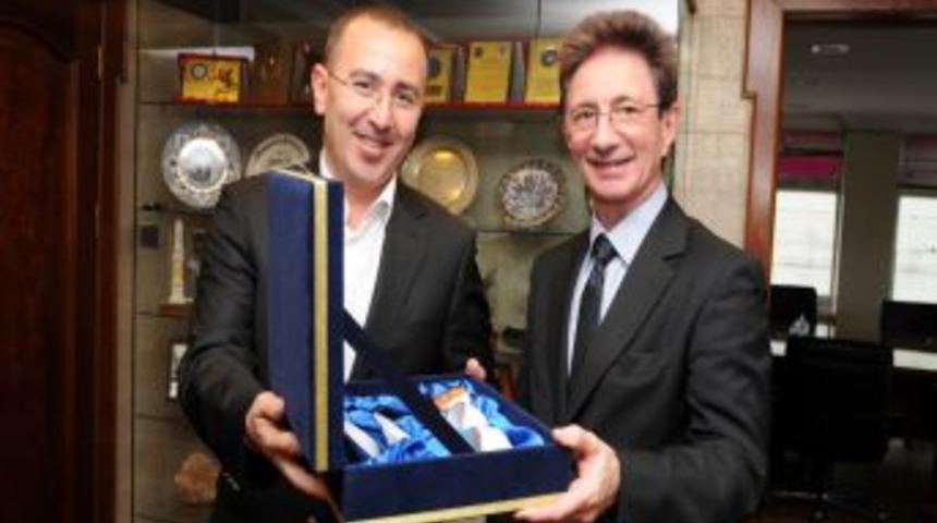 AİA T&uuml;rkiye Sorumlusu Delcourt, Samsun TSO&rsquo;yu Ziyaret Etti