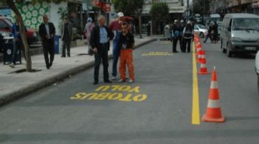 &Ccedil;orlu Belediyesinden Yeni Otob&uuml;s Yolu Projesi