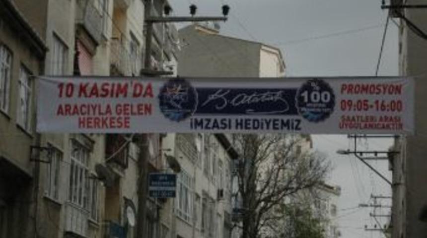 10 Kasım`a &Ouml;zel &lsquo;kemal Atat&uuml;rk&rsquo; İmzası Kampanyası