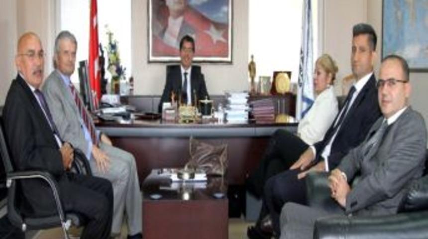 G&Uuml;SİDER Y&ouml;netiminden Serdar Aksoy'a Ziyaret