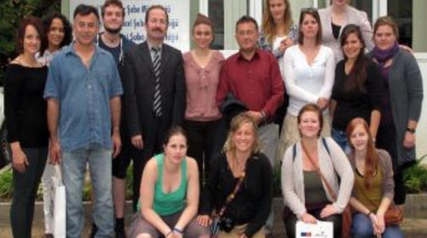 Alman &Ouml;ğrencilerden Ziyaret